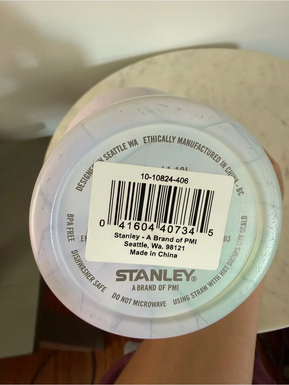 LIMITED EDITION Stanley Quencher H2.0 Flowstate Tumbler Cup 40oz Watercolor Dusk